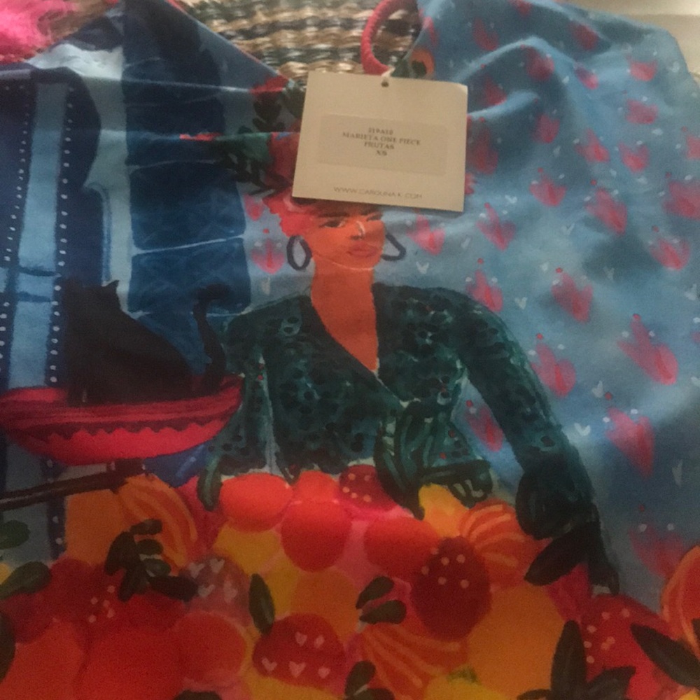 Anthropologie Carolina k Marieta fruit as swimsuit - Picture 3 of 6